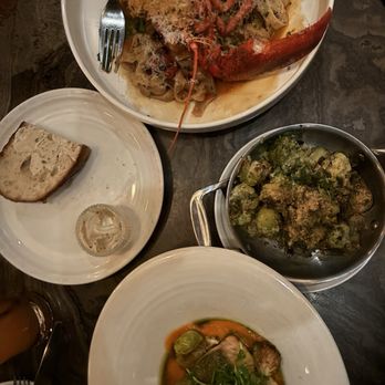 Wren & Wolf - Lobster tagliatelle, Salmon, Crispy Brussels, - Cocktail Bars Near Me - Phoenix, Arizona