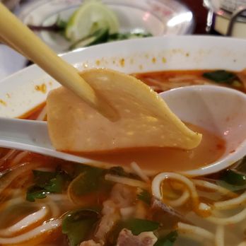 Pho Nhu Y - Spicy beef noodle soup (bun bo hue) - Vietnamese Near Me - Binghamton, New York