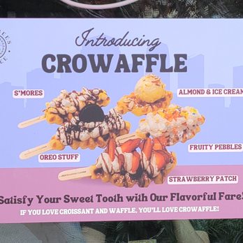 Huckabees Coffee - New! CROWAFFLE - Coffee & Tea Near Me - Rockwall, Texas
