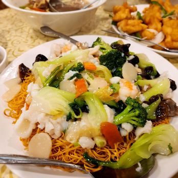 Sichuan Fusion - 99. Seafood Crispy Noodles - Szechuan Near Me - Richmond, California Sichuan Fusion - 99. Seafood Crispy Noodles - Szechuan Near Me - Richmond, California
