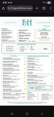 Menu photo 6 Frog & the Hen Augusta, GA Menu photo 6 Frog & the Hen Augusta, GA