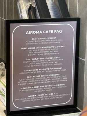 Menu photo 3 Airoma Cafe Fountain Valley, CA
