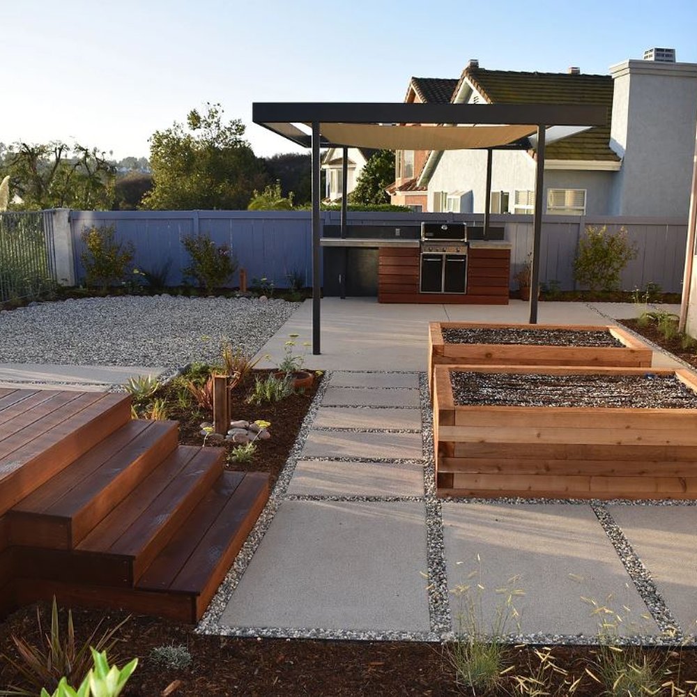 Revolution Landscape - Custom BBQ created from Jeff's vision. - Landscaping Near Me - Encinitas, California Revolution Landscape - Custom BBQ created from Jeff's vision. - Landscaping Near Me - Encinitas, California