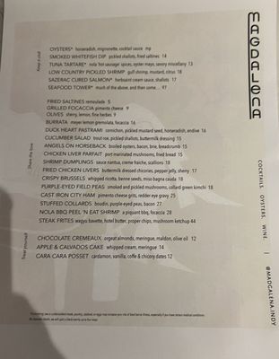 Menu photo 5 Magdalena Indianapolis, IN