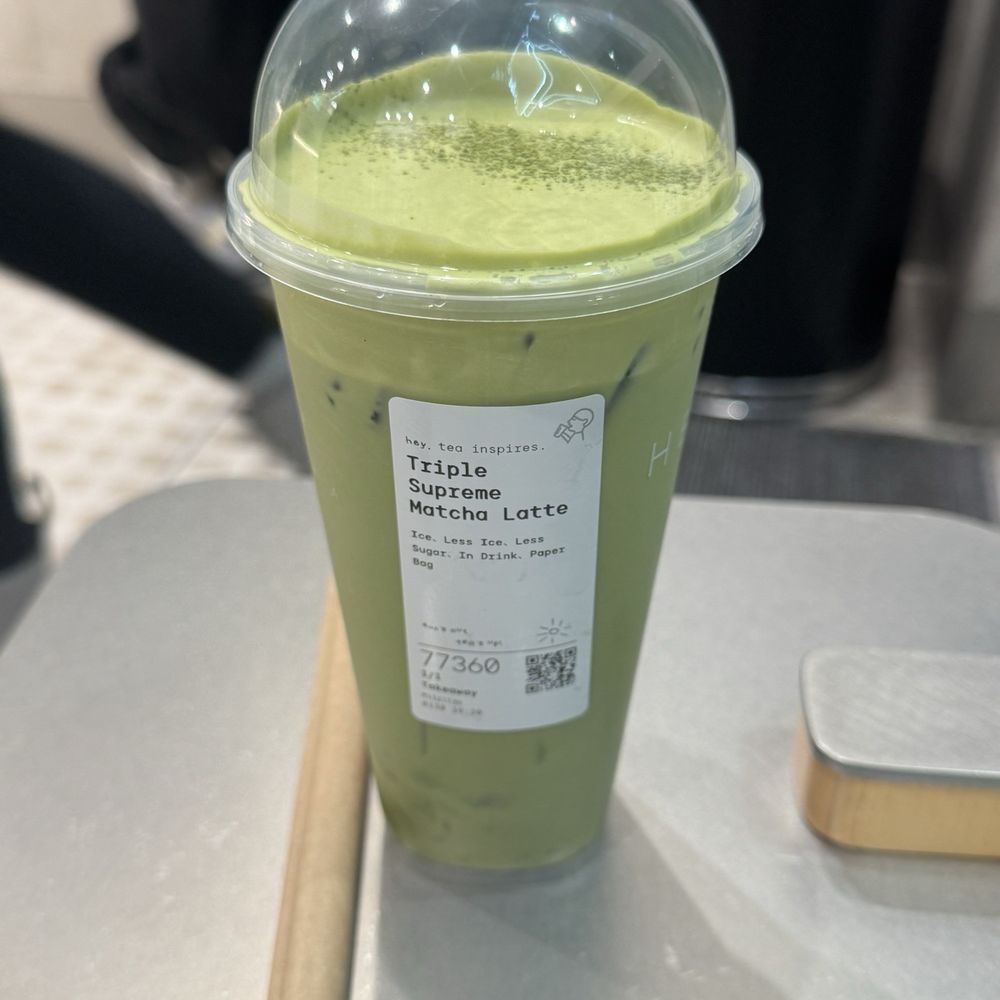Heytea - Triple supreme matcha latte - Bubble Tea Near Me - Milpitas, California Heytea - Triple supreme matcha latte - Bubble Tea Near Me - Milpitas, California