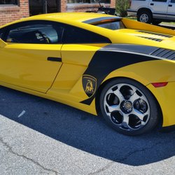 Custom vinyl wrap and company logos