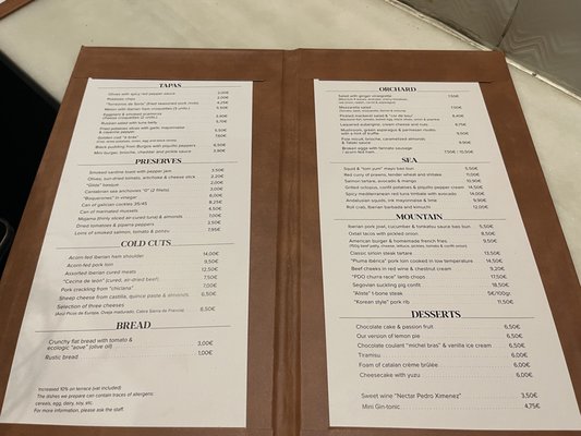 Menu photo 1 El Viti Barcelona, B