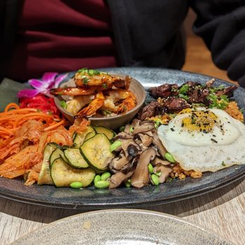 Pacific Catch - Korean platter. - Sushi Bars Near Me - Santa Clara, California Pacific Catch - Korean platter. - Sushi Bars Near Me - Santa Clara, California