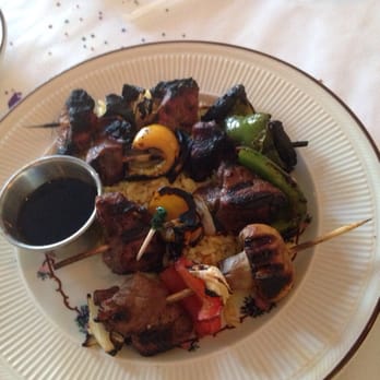 Century Manor - Kobe beef skewers over rice - New American Near Me - Olean, New York