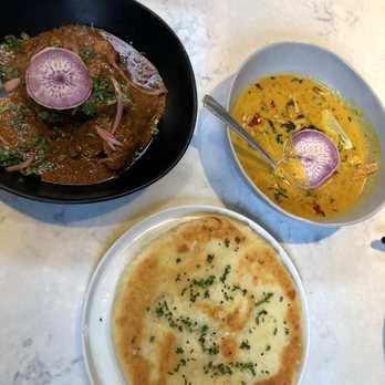 Meesha - Butter chicken, Goa prawns and Kulcha bread - Indian Near Me - Seattle, Washington Meesha - Butter chicken, Goa prawns and Kulcha bread - Indian Near Me - Seattle, Washington