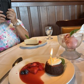 Gallaghers Steakhouse Boca Raton - Lava cake - Steakhouses Near Me - Boca Raton, Florida