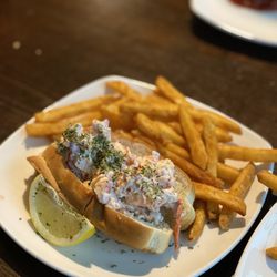Miller's Waterfront Restaurant - Lobster roll -- very good!