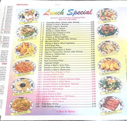 Menu photo 2 New China Garden Hendersonville, NC Menu photo 2 New China Garden Hendersonville, NC