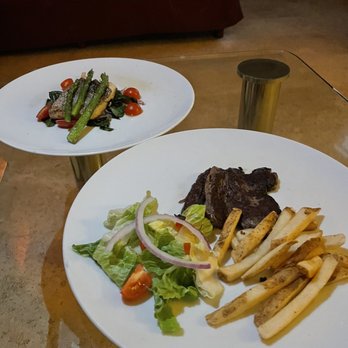 Paradisus La Esmeralda - Room service - fish catch of the day and flank steak - Hotels Near Me - Playa del Carmen, ROO