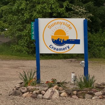 Sunnyside Creamery - Sunnyside Creamery Sign. - Ice Cream & Frozen Yogurt Near Me - Findley Lake, New York Sunnyside Creamery - Sunnyside Creamery Sign. - Ice Cream & Frozen Yogurt Near Me - Findley Lake, New York