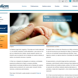 In Diem Abogados - IN DIEM Abogados - Derecho Familia