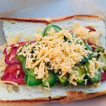 The Barn - Barn Dog add Jalapeño, Avocado and Shredded Cheddar. - Burgers Near Me - Half Moon Bay, California The Barn - Barn Dog add Jalapeño, Avocado and Shredded Cheddar. - Burgers Near Me - Half Moon Bay, California