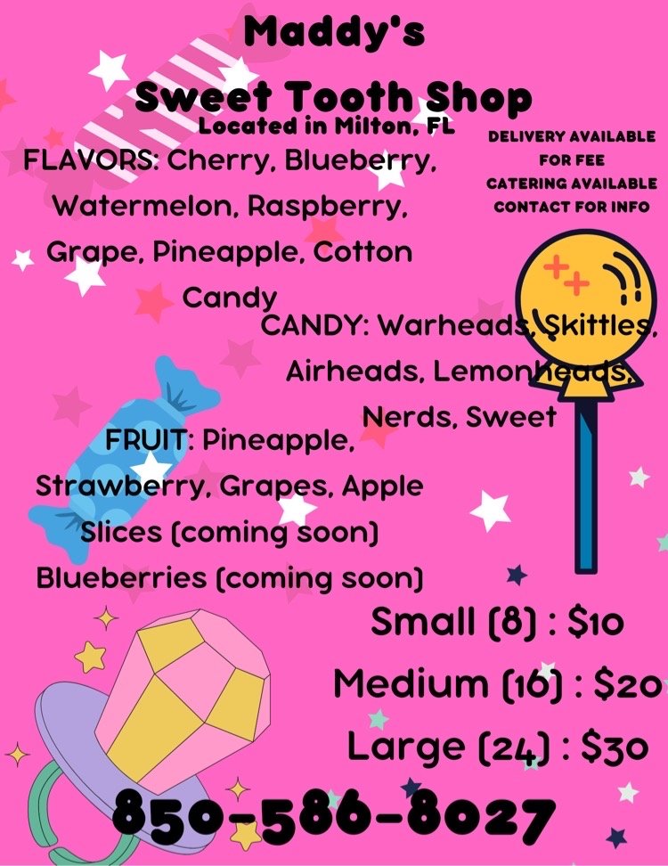 Maddy’s sweet tooth shop, Milton Roadtrippers