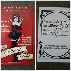 The Tattooed Lady - Prise de rdv