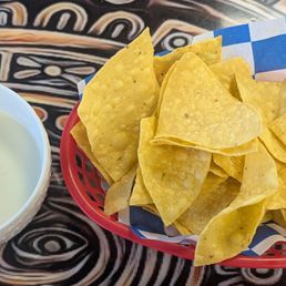 This is the Chips and Queso Appetizer.  January 14, 2025.