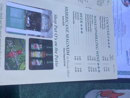 Menu photo 6 Pat O'Brien’s New Orleans, LA