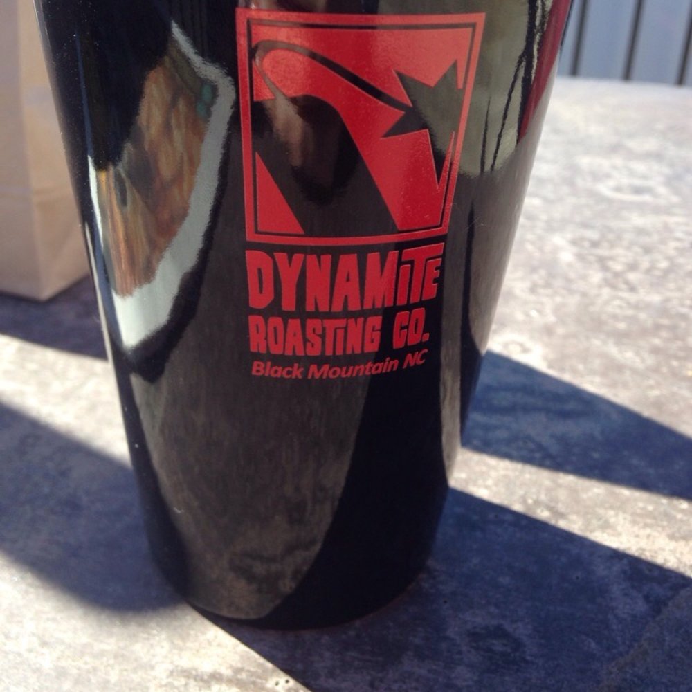 Dynamite Roasting - Free full with purchase of mug. - Coffee Roasteries Near Me - Black Mountain, North Carolina Dynamite Roasting - Free full with purchase of mug. - Coffee Roasteries Near Me - Black Mountain, North Carolina