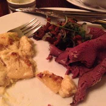 Pelikan - Elk Roast served with Cheese and Potatoes - Scandinavian Near Me - Stockholm, Alberta Pelikan - Elk Roast served with Cheese and Potatoes - Scandinavian Near Me - Stockholm, Alberta