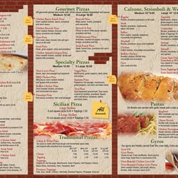 Nicco's Pizzaria - Menu page2