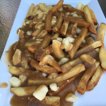 River Drivers Restaurant - Poutine with Pineland Farm cheese curds. - American Near Me - Millinocket, Maine