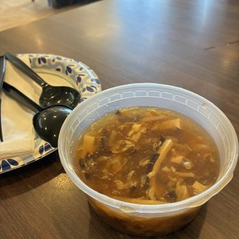 Open Kitchen - Hot and sour soup that came with the combo - Chinese Near Me - Redlands, California Open Kitchen - Hot and sour soup that came with the combo - Chinese Near Me - Redlands, California