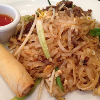 Ocean Thai Cuisine - Phai Thai w/beef - Thai Near Me - Oceanside, California Ocean Thai Cuisine - Phai Thai w/beef - Thai Near Me - Oceanside, California
