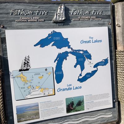 Flowerpot Island by null