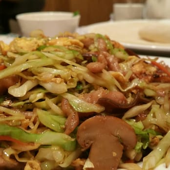 King Palace - MuShu Pork. It comes with 4 pancakes. - Chinese Near Me - San Ramon, California King Palace - MuShu Pork. It comes with 4 pancakes. - Chinese Near Me - San Ramon, California