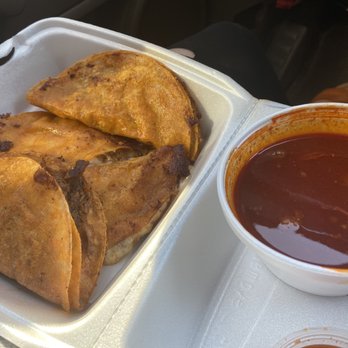 El Cabo Pepe's - Pepe's Red Tacos - Mulita and dorado tacos (not crispy at all) - Tacos Near Me - Pasadena, California