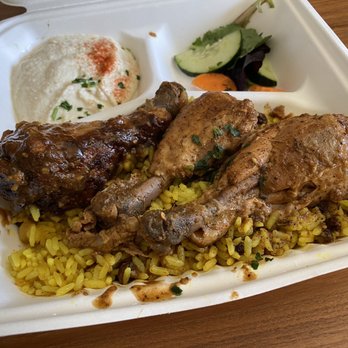 La Mediterranee - Chicken Pomegranate Lunch - Mediterranean Near Me - Berkeley, California