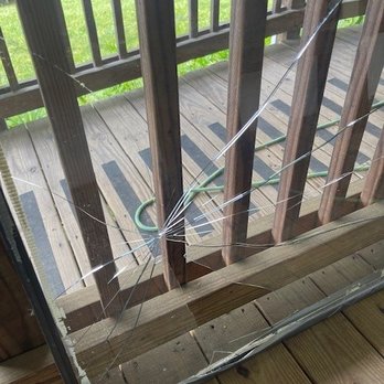 1800 Heaters - broken window - Water Heater Installation/Repair Near Me - Edison, New Jersey
