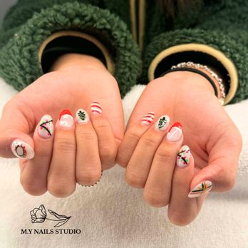 M Y Nails Studio - A Little Bit of Everything Festive! - Nail Salons Near Me - Glenview, Illinois M Y Nails Studio - A Little Bit of Everything Festive! - Nail Salons Near Me - Glenview, Illinois