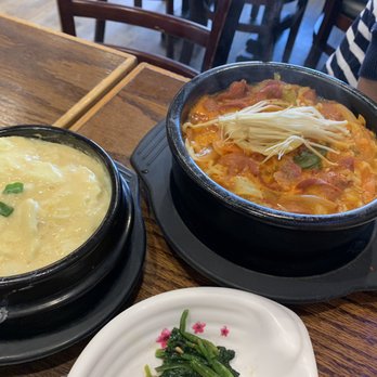 Geo Si Gi - Steamed egg and Budaechigae - Korean Near Me - Flushing, New York