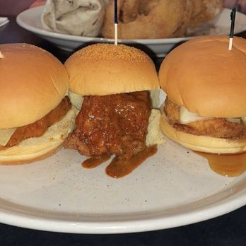 Kilroys Bar and Grill - Slider sampler - New American Near Me - Indianapolis, Indiana