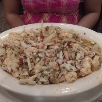 Randazzo's Clam Bar - clams in a "pink" sauce - Seafood Near Me - Brooklyn, New York