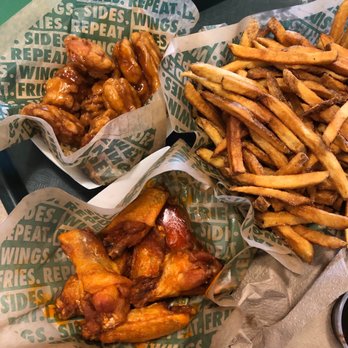 Wingstop - Hawaiian & Mild wings with regular fries - Chicken Wings Near Me - Highland, California