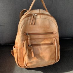 Howard's Leather Store - Leather book bag