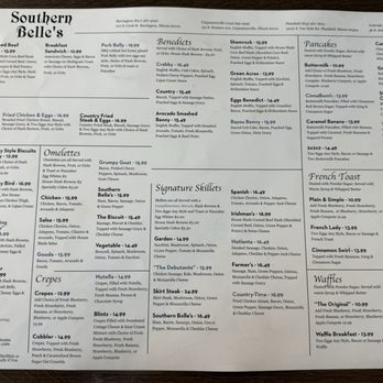 Southern Belle's - Breakfast & Brunch Near Me - Barrington, Illinois