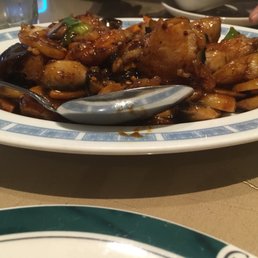 Fish fillets in garlic sauce Fish fillets in garlic sauce