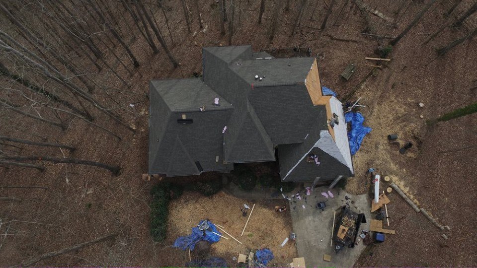 Slide of Brown Rooftops