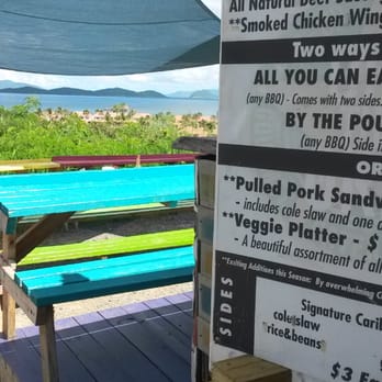 Sapphire Beach Resort - View from the "Off The Grid" all you can eat BBQ truck. What a great meal!!! - Hotels Near Me - Saint Thomas, Virgin Islands