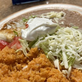 Mi Casa - Smaller burrito, rice and beans - New Mexican Cuisine Near Me - Jacksonville, Florida
