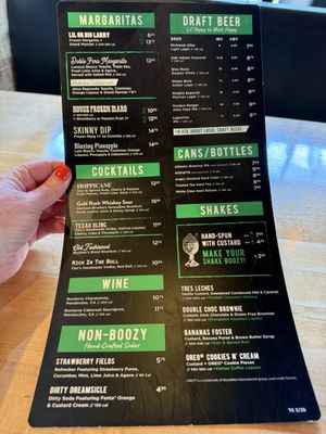 Menu photo 2 Hopdoddy Burger Bar El Segundo, CA Menu photo 2 Hopdoddy Burger Bar El Segundo, CA