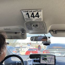Yellow Cab - Said taxi driver en route to drop off a customer.