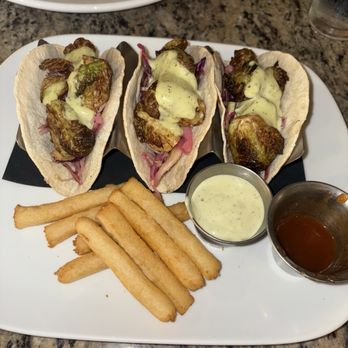 Esperanza - Brussel sprouts tacos - Puerto Rican Near Me - Gainesville, Florida Esperanza - Brussel sprouts tacos - Puerto Rican Near Me - Gainesville, Florida
